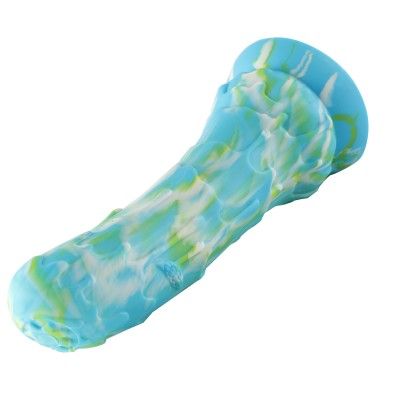 Hismith 9.4" Melting-candle-inspired Curved Fantacy Dildo with Kliclok Connector