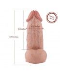 Hismith 8.7” Fat Silicone Dildo 8.4" in Girth with Tapered Head and Pronounced Coronal Sulcus
