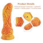 Hismith 9.4" Worm Dildos, Slightly Curved Fantasy Dong with Kliclok