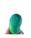 Hismith 9.5" Slightly Curved Crack-textured Fantasy Dildo