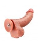 Hismith Dual Layered Realistic Silicone Dildo with Curved Shaft Hismith Dual Layered Realistic Silicone Dildo with Curved Shaft