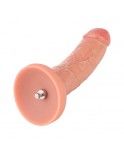 Hismith 8.3" Dual Layered Silicone Dildo with Natural-looking Raised Veins