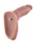 Hismith Ultra Realistic Dual Layered Silicone Dildo with Lifelike Glans, Shaft & Eggs Hismith Ultra Realistic Dual Layered Silicone Dildo with Lifelike Glans, Shaft & Eggs