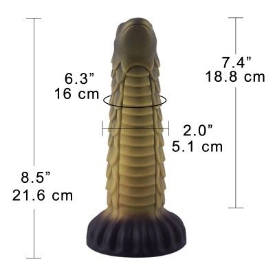 Hismith Luxury Golden Sex Machine Bundle with 4 Fantasy Dildos