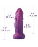 Hismith Noble Purple Sex Machine Bundle with 4 Fantasy Dildos