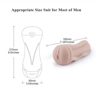 Male Masturbation Machine With 3 Masturbation Cups