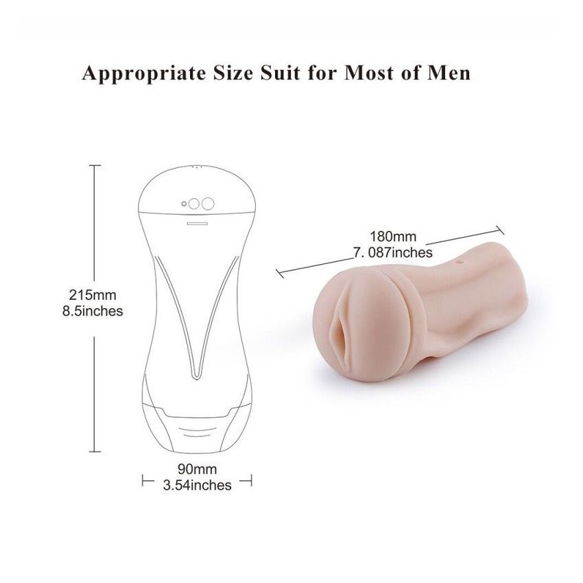 Male Masturbation Machine With 3 Masturbation Cups
