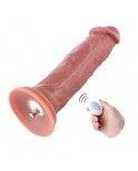 Hismith 9.1" Realistic Vibrating Silicone Dildo with Veined Shaft