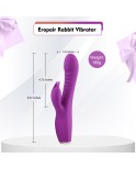 App-Interactive Vibrating Dildo and Vibrator Bundle, Eropair 2-in-1 Lesbian Pleasure Set