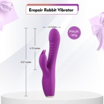 Eropair App Controlled Rabbait Vibrators with Dual Motors & 10 Modes