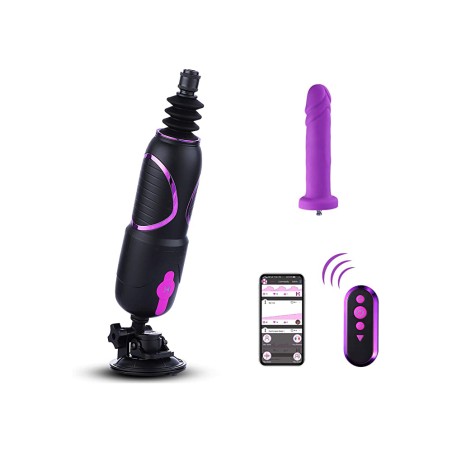 Hismith Pro Traveler 2, Discreet Portable Sex Machine with Remote & App Control
