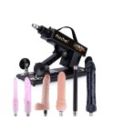 Discount Auxfun Basic Sex Machine Bundle for Women with 5 Dildos