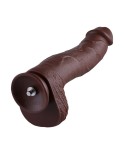 Hismith 12" Huge PVC Dildo with 9.8" Insertable Length for Kliclok System Hismith 12" Huge PVC Dildo with 9.8" Insertable Length for Kliclok System