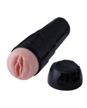 Hismith Rechargeable Male Masturbator for Sex Machine, 3-Speed and 7-Frequency Vibration Modes