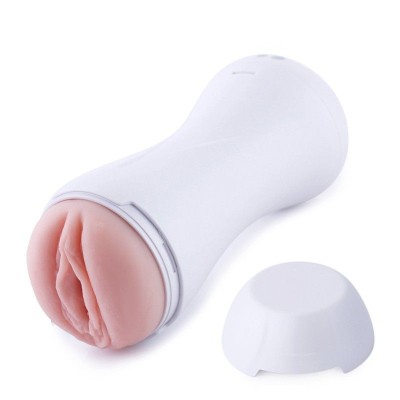 8" Soft TPE  Masturbation Cup with 10 Vibrating Patterns for Hismith Sex Machines