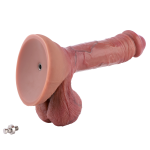 Hismith Dual Density Realistic Silicone Dildo with Suction Cup & Removable Kliclok Hismith Dual Density Realistic Silicone Dildo with Suction Cup & Removable Kliclok