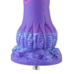 Hismith 7.5" (19 cm) Fantasy Silicone Dildo with Unique Totem Texture & Bulging Lines Hismith 7.5" (19 cm) Fantasy Silicone Dildo with Unique Totem Texture & Bulging Lines