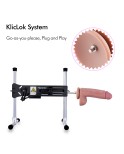 Hismith 10.2" (25.9 cm) Dual Density Realistic Silicone Dildo with Suction Cup & Removable Kliclok Hismith 10.2" (25.9 cm) Dual Density Realistic Silicone Dildo with Suction Cup & Removable Kliclok