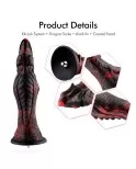 Hismith Evil Fisher 10" (20.3 cm) Silicone Fantasy Dildo with Suction Cup & Removable Kliclok Hismith Evil Fisher 10" (20.3 cm) Silicone Fantasy Dildo with Suction Cup & Removable Kliclok