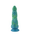 Hismith 9.6" Silicone Fantasy Dildo with Protruding Scales & Tapered Head