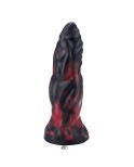 Hismith 8.5" Smooth Fantasy Dildo with Raised Lines & Tapered Head