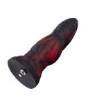 Hismith 8.5" (21.6 cm) Smooth Fantasy Dildo with Raised Lines & Tapered Head Hismith 8.5" (21.6 cm) Smooth Fantasy Dildo with Raised Lines & Tapered Head