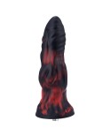 Hismith 8.5" Smooth Fantasy Dildo with Raised Lines & Tapered Head