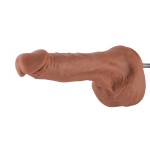 Hismith 11.8" (30 cm) Huge Dual Layered Silicone Dildo with Curved Shaft