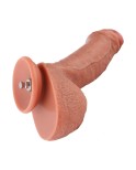 Hismith 6.8" Short Dual Layered Silicone Dildo with 1.8" Wide Shaft