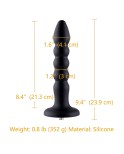 Hismith 9.4" Silicone Anal Beads for KlicLok Connector