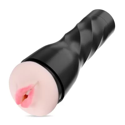 Hismith Oral Fleshlight with 3 Vibrating Speed + 2 Modes for Kliclok