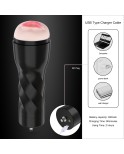 Hismith Oral Fleshlight with 3 Vibrating Speed + 2 Modes for Kliclok