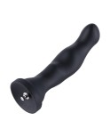 Hismith 8.5 in Beaded Anal Plug with Curved Shaft