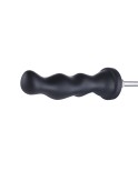 Hismith 8.5 in Beaded Anal Plug with Curved Shaft