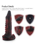 Hismith Scarlet-hunter 8.7 in Fantasy Dildo with Tapered Head & Bumps