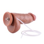 Hismith 22 cm paks silikoonist dildo eemaldatava kliclokiga