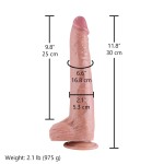 Hismith 11.8" (30 cm) Huge Squirting Silicone Dildo with Suction Cup & Removable Kliclok Hismith 11.8" (30 cm) Huge Squirting Silicone Dildo with Suction Cup & Removable Kliclok