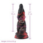 Hismith Twisting Temptation 8.2" (21 cm) Fantasy Dildo with Tapered Head