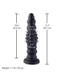 Hismith 11.3" (28.7 cm) Silicone Beaded Anal Dildo with Bumps & Tapered Head Hismith 11.3" (28.7 cm) Silicone Beaded Anal Dildo with Bumps & Tapered Head