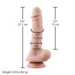 Hismith 8.4" (21.3 cm) Realistic Silicone Dildo Included in Hismith Premium