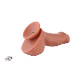 Hismith 6.8" (17.3 cm) Dual Layered Silicone Dildo with Lifelike Scrotum, Glans and Shaft Hismith 6.8" (17.3 cm) Dual Layered Silicone Dildo with Lifelike Scrotum, Glans and Shaft