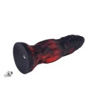 Hismith 8.5" (21.6 cm) Smooth Fantasy Dildo with Raised Lines & Tapered Head Hismith 8.5" (21.6 cm) Smooth Fantasy Dildo with Raised Lines & Tapered Head