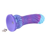 Hismith 7.5" (19 cm) Fantasy Silicone Dildo with Unique Totem Texture & Bulging Lines Hismith 7.5" (19 cm) Fantasy Silicone Dildo with Unique Totem Texture & Bulging Lines