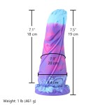 Hismith 7.5" (19 cm) Fantasy Silicone Dildo with Carving Texture & Bulging Lines Hismith 7.5" (19 cm) Fantasy Silicone Dildo with Carving Texture & Bulging Lines