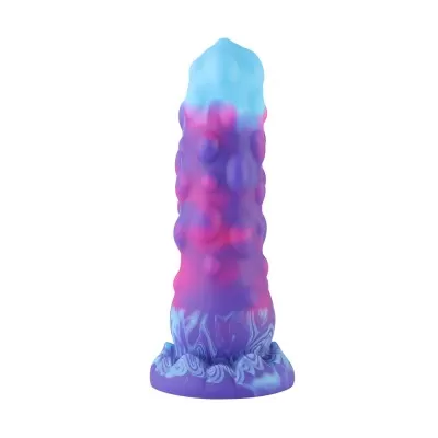 Hismith 7.5" (19 cm) Silicone Fantasy Dildo with Raised Bumps & Removable Kliclok