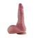 Hismith 10" (25.4 cm) Dual-layered Realistic Silicone Dildo with Lifelike Textures & Big Scrotum