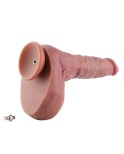 Hismith 10" (25.4 cm) Dual-layered Realistic Silicone Dildo with Lifelike Textures & Big Scrotum Hismith 10" (25.4 cm) Dual-layered Realistic Silicone Dildo with Lifelike Textures & Big Scrotum