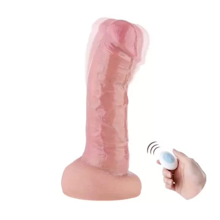 Hismith 8.4" (21.3 cm) Vibrating & Swinging Realistic Dildo with 3 Speeds + 7 Modes