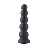 Hismith Gradual Silicone Anal Beads with Suction Cup & Removable Kliclok, 3 Sizes Available