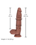 Hismith 11.6" (29.5 cm) Large Dual Density Dildo with Suction Cup & Removable Kliclok Hismith 11.6" (29.5 cm) Large Dual Density Dildo with Suction Cup & Removable Kliclok